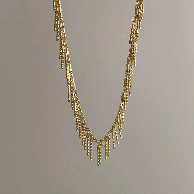 short necklace collarbone chain