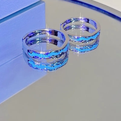Luminous Couple Ring (s925 Silver) Ainuua