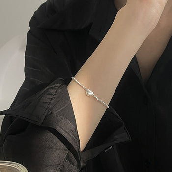 Broken-silver-piece-love-bracelet-s925-sterling-silver Ainuua