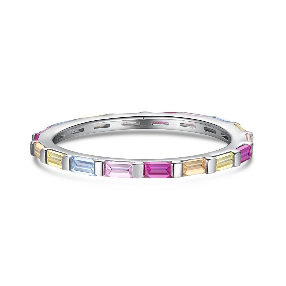 cocktail series, colored closed mouth ring S925 sterling silver Ainuua