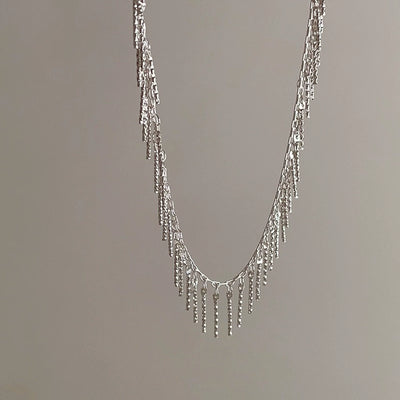 short necklace collarbone chain