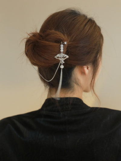 Chinese Style Tassel Hair (Butterfly , Flower and Fan Shaped) Ainuua