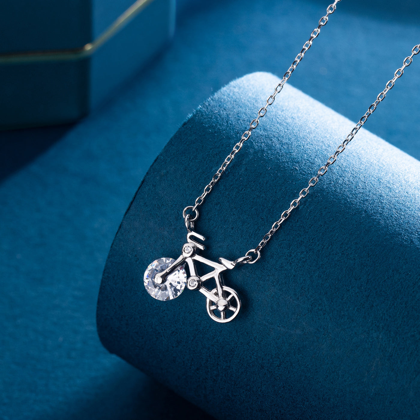 Bicycle necklace (S925 silver ) Ainuua