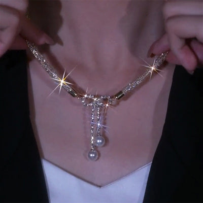 Pearl Shining Necklace Ainuua