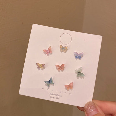 Super Fairy Butterflies Stud Earrings Ainuua