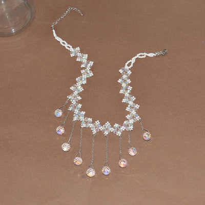 Fairy Crystal Flow Necklace Ainuua