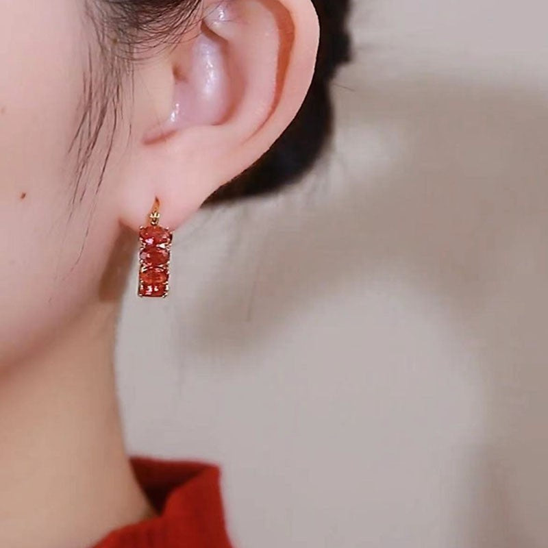 Red Earrings Ainuua