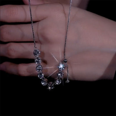 Crystal Clavicle Chain Necklaces Ainuua