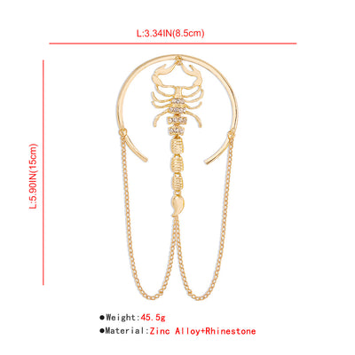 Gothic Scorpion Armband Bracelet Ainuua
