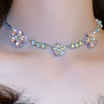 Fashion Light Luxury Flower Necklace Ainnua