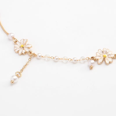 Daisy Flower Necklace CJ