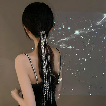 Pearl Tassel Hair Chain Ainuua