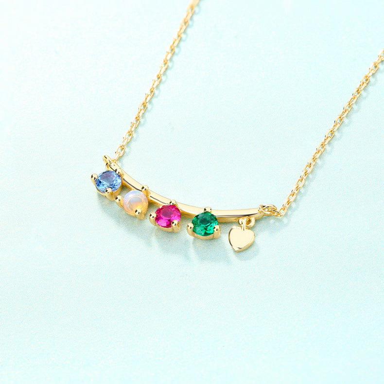 Natural Opal Colored Necklace Ainuua
