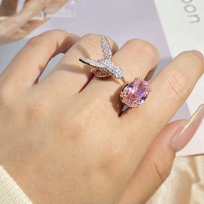 Women's Fashion Saint Mary's Hummingbird Ring Ainnua
