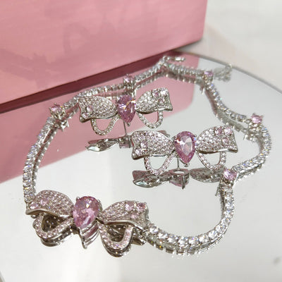 Sweet Diamond Princess Necklaces (Set) Ainuua