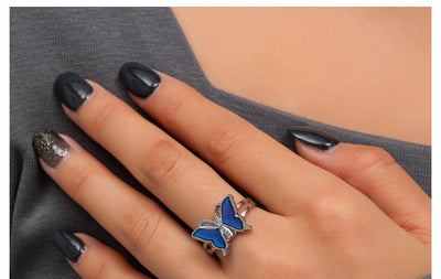 Butterfly Temperature Ring Ainuua