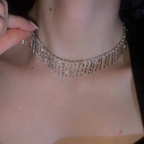 Tassel Collar Chain Necklace Ainuua