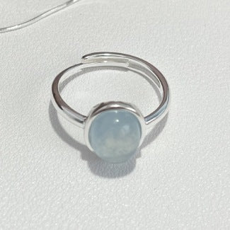 Aquamarine Gemstones Set (925 Sterling Silver) Ainuua