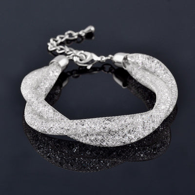 Double-layer crystal bracele Ainuua