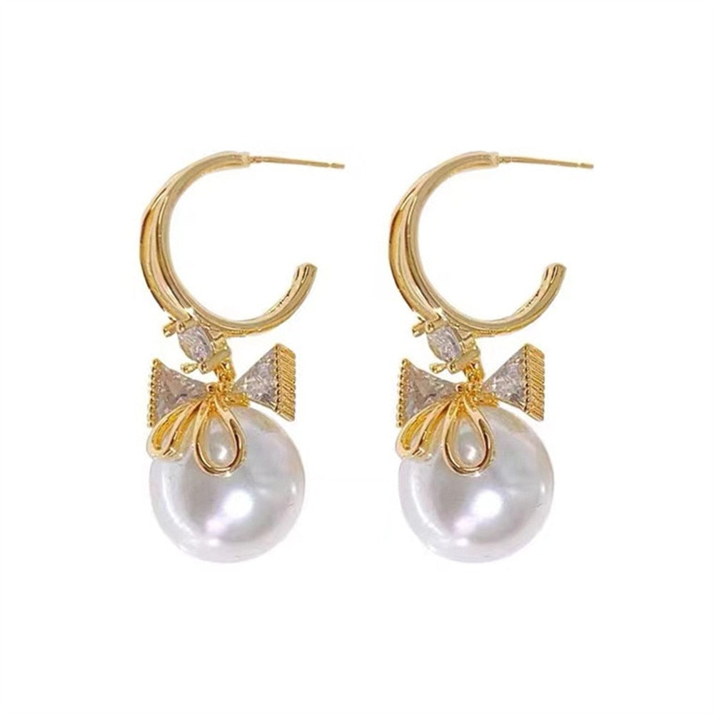 Mermaid Pearl Earrings Ainuua
