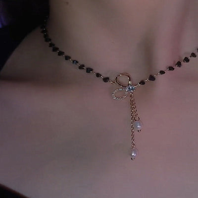 Pearl Clavicle Chain necklaces Ainuua