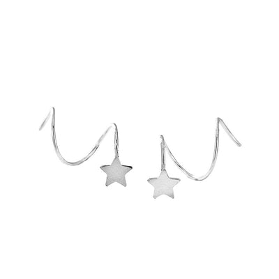 Pentagram Stud Earrings Ainuua
