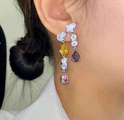 Brightly Colored Earrings Ainnua
